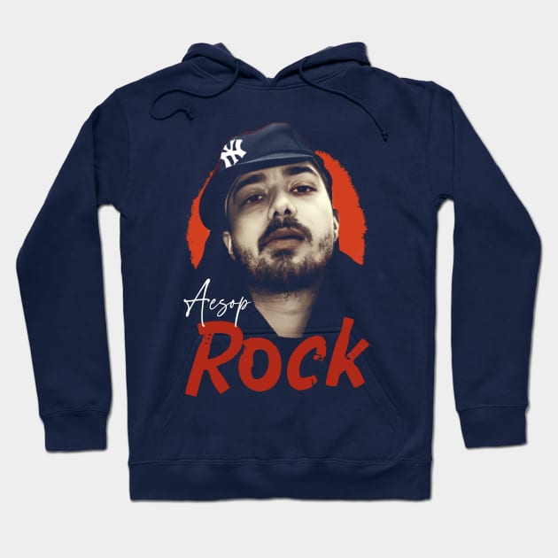 Aesop Rock retro pop art Hoodie by BAJAJU